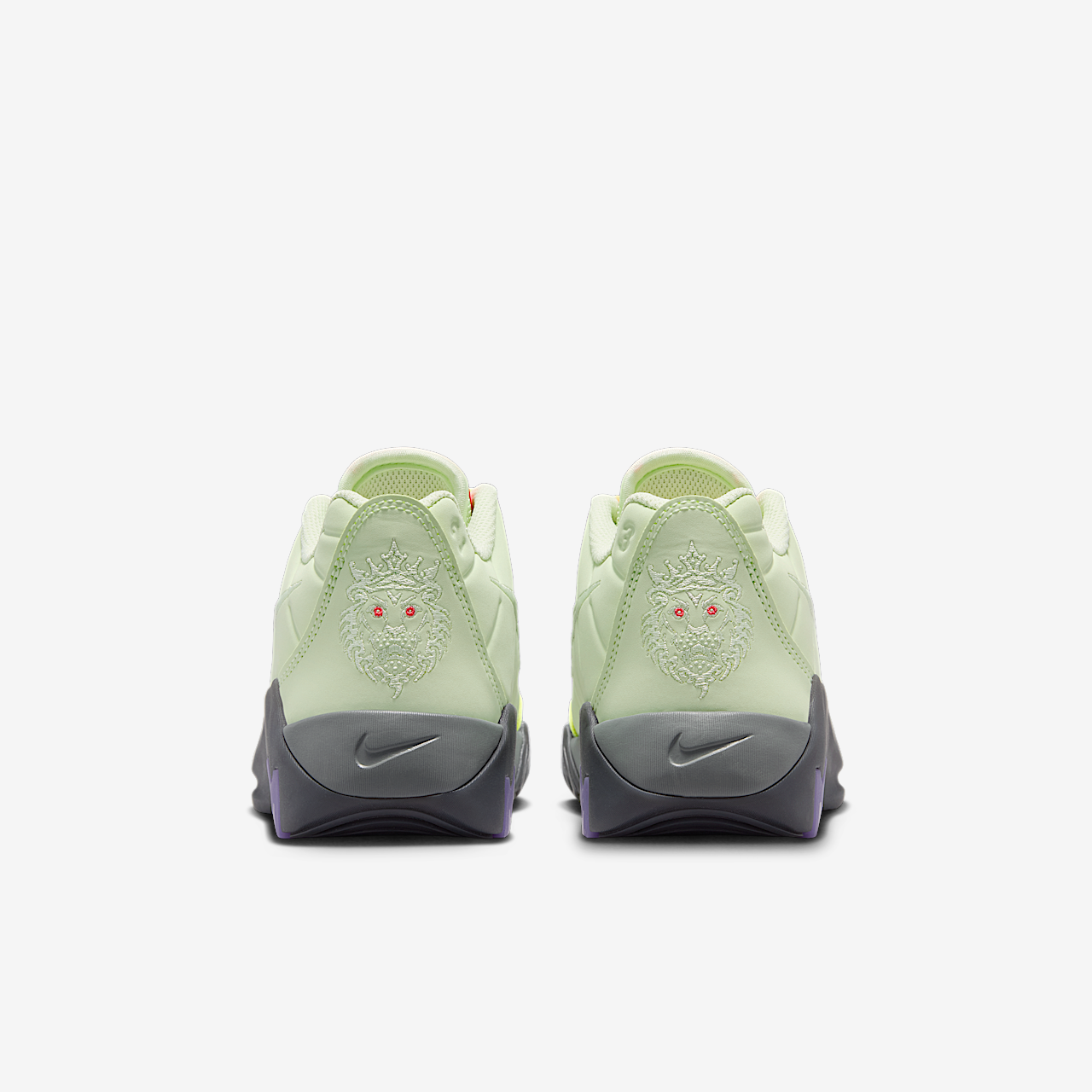 Nike LeBron sneaker Volt Tint/Zwart/Smoke Grey/Meerkleurig