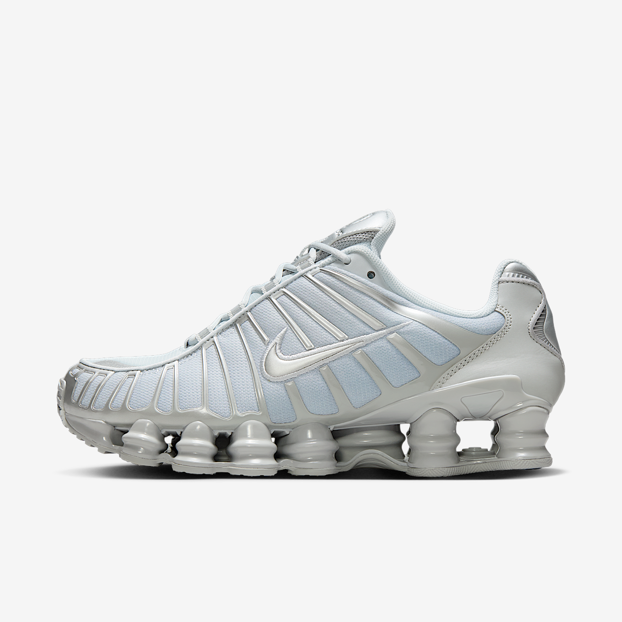Nike Nike Shox sneaker Pure Platinum/Smoke Grey/Metallic Silver