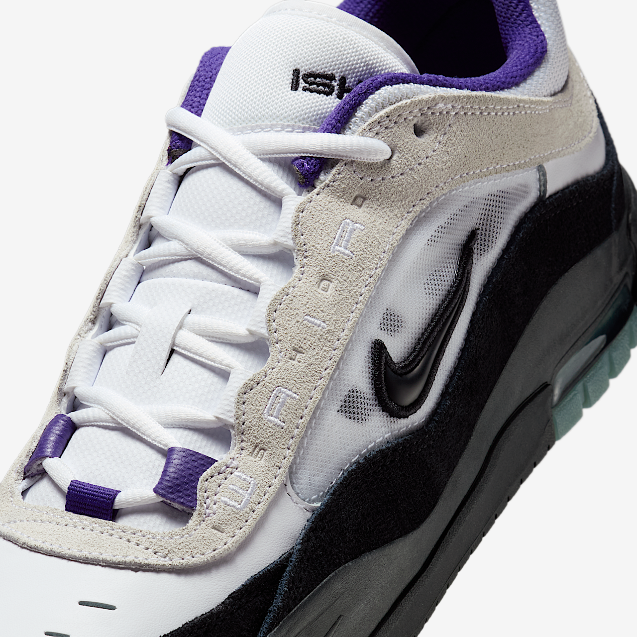 Nike Air Max sneaker Wit/Court Purple/Zwart/Zwart