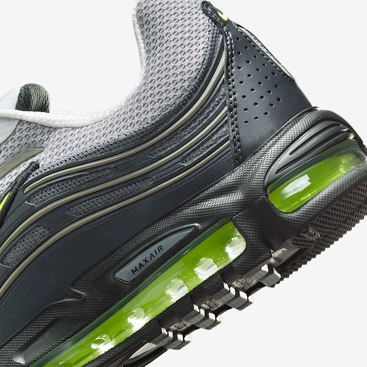 Nike Air Max sneaker Pearl Grey/Anthracite/Light Graphite/Neon Yellow