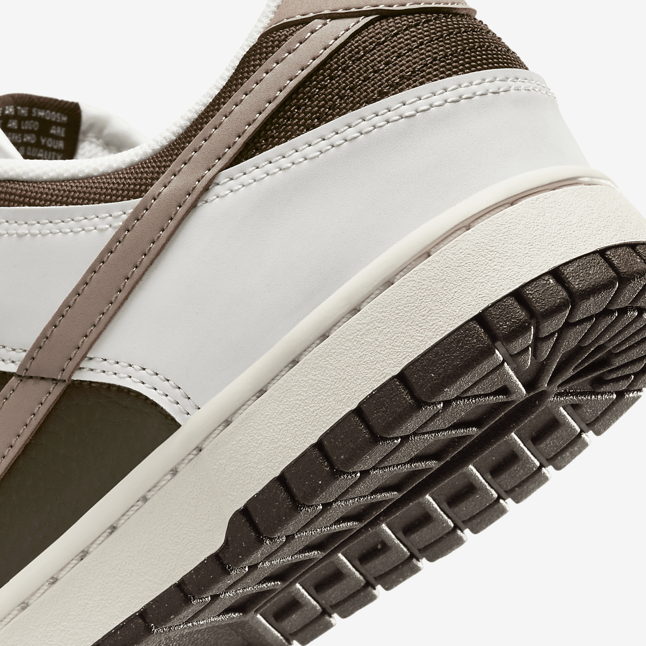 Nike Dunk Low sneaker Summit White/Baroque Brown/Phantom/Khaki