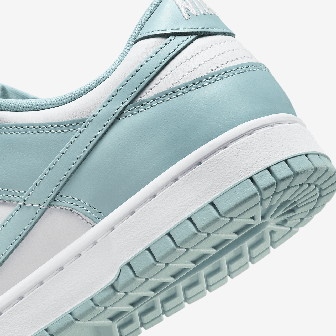 Nike Dunk Low sneaker Wit/Denim Turquoise
