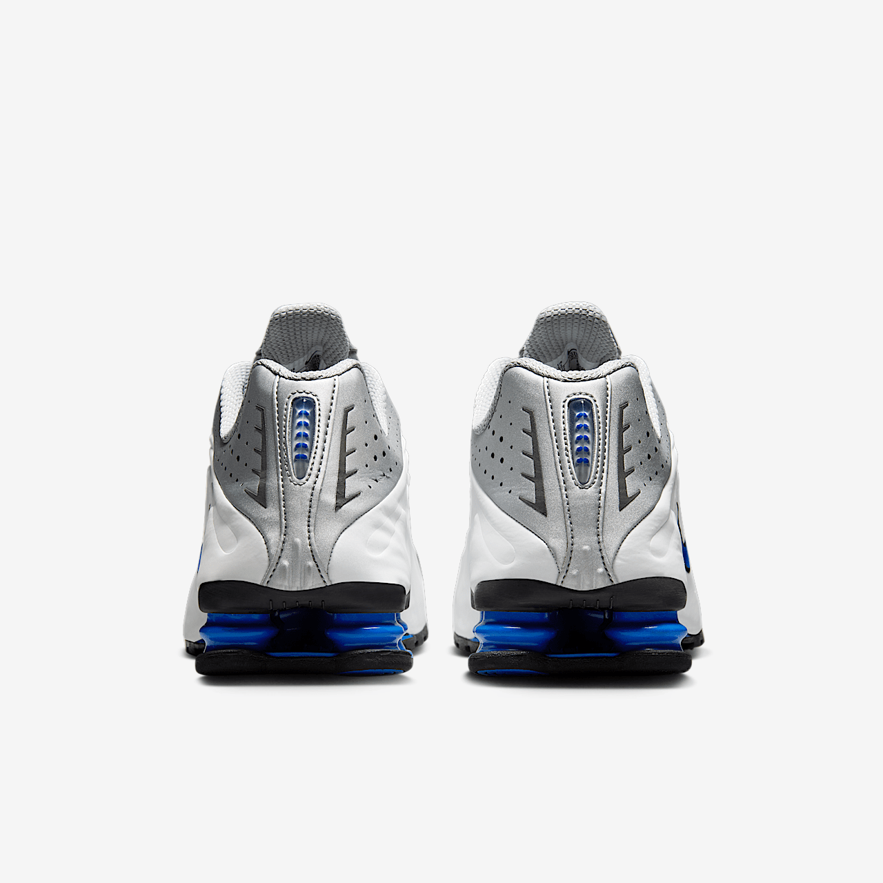 Nike Shox sneaker Wit/Racer Blue/Iron Grey/Metallic Silver