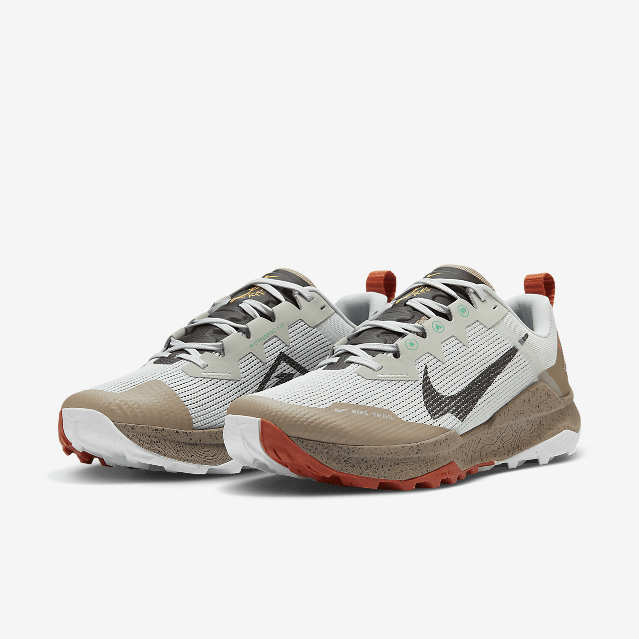 Nike  sneaker Light Silver/Khaki/Vintage Coral/Velvet Brown