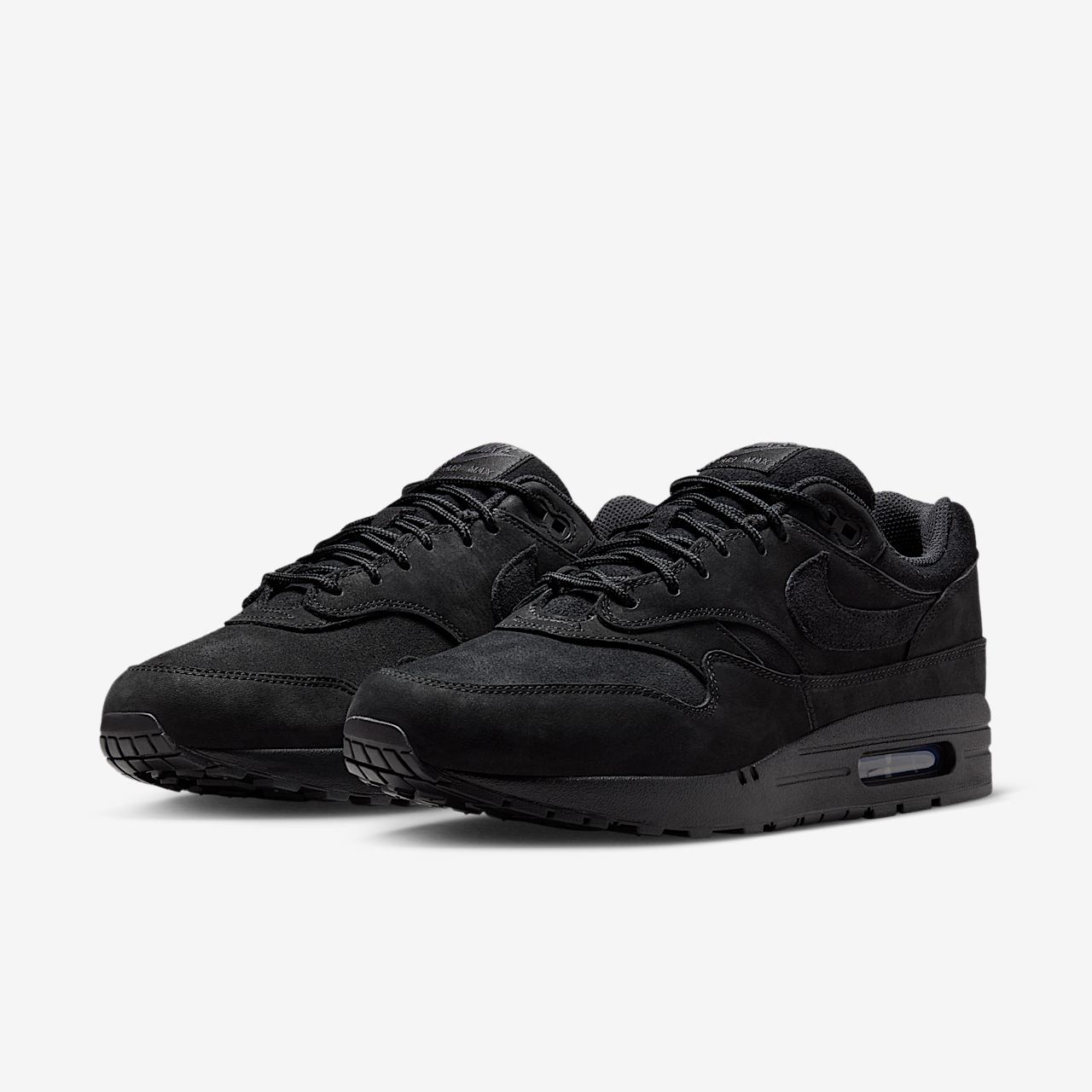 Nike Air Max 1 sneaker Zwart/Zwart/Anthracite/Zwart