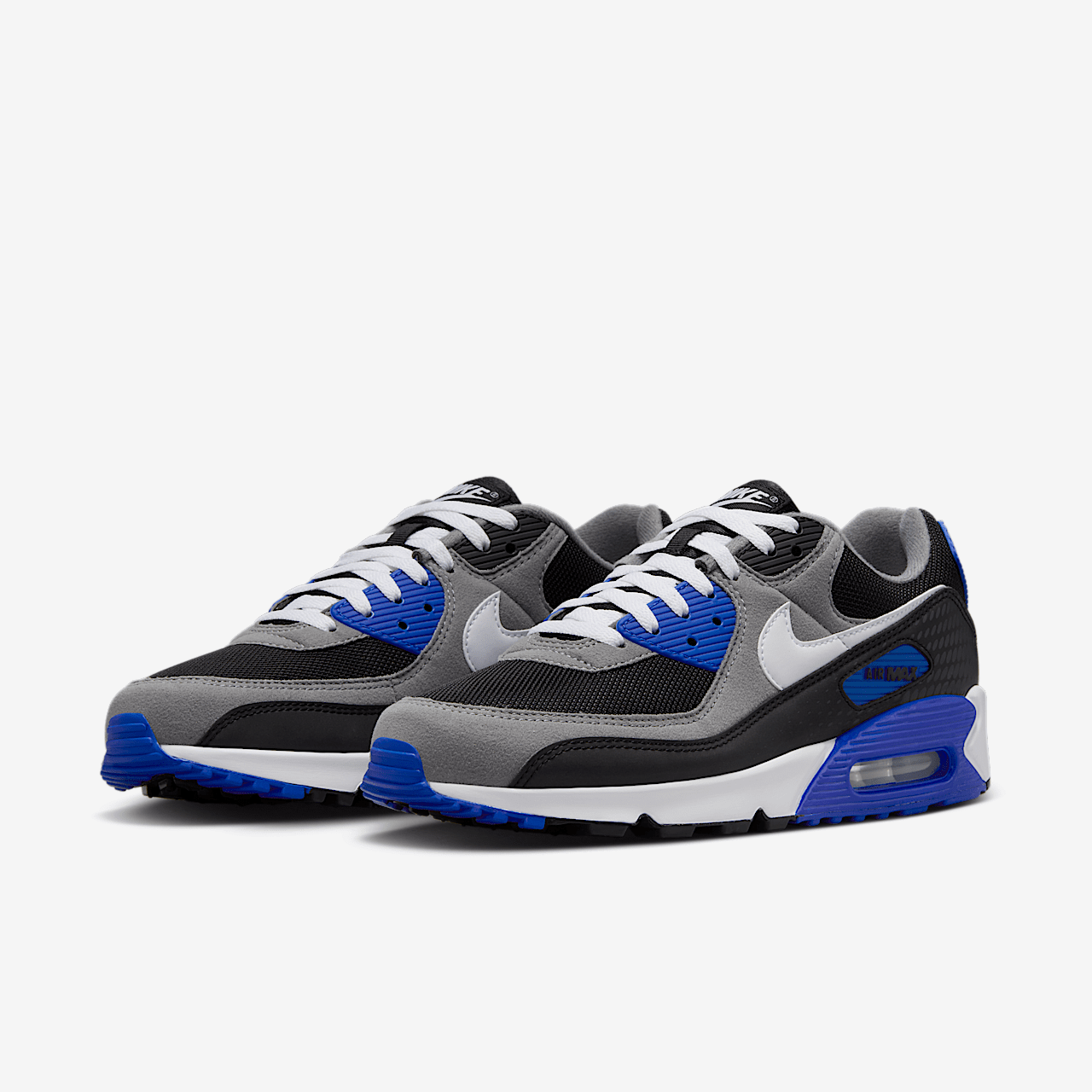 Nike Air Max sneaker Zwart/Lyon Blue/Varsity Maize/Wit