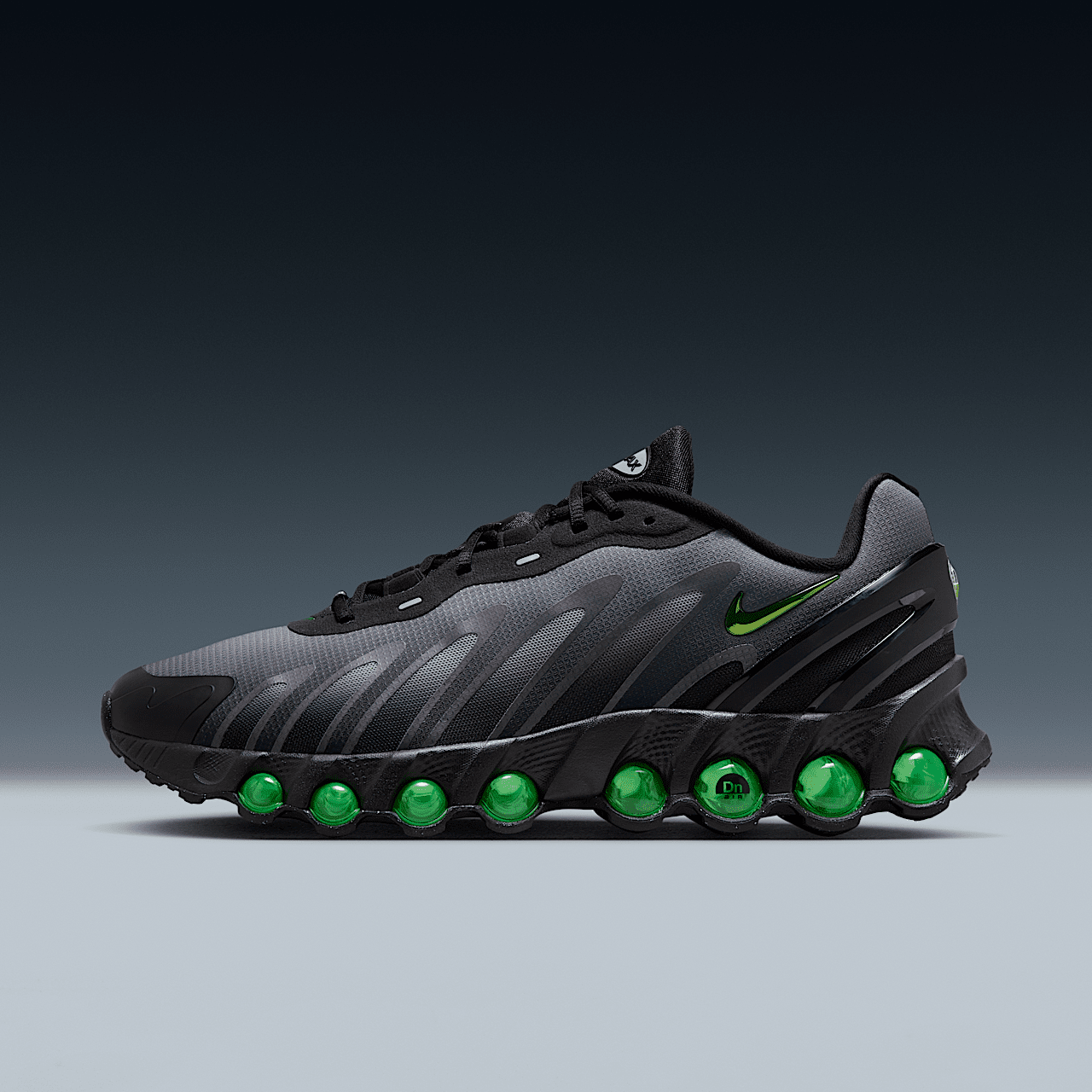 Nike Air Max DN sneaker Zwart/Light Smoke Grey/Zwart/Volt