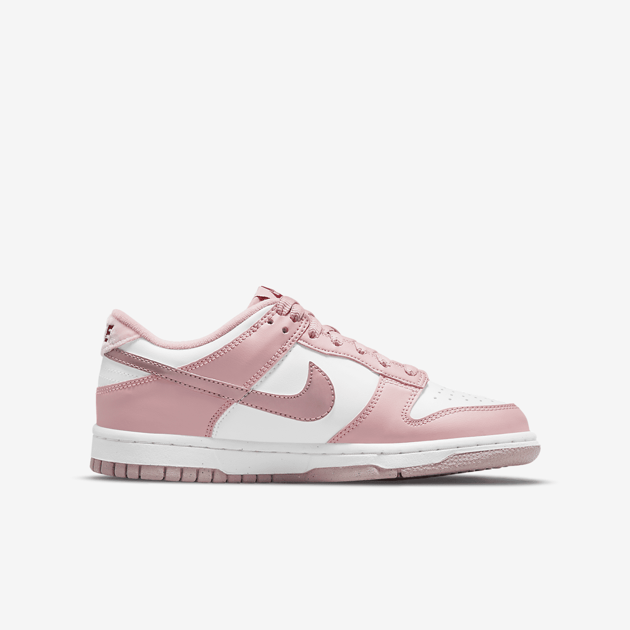 Nike Dunk Low sneaker Pink Glaze/Wit/Pomegranate/Pink Glaze