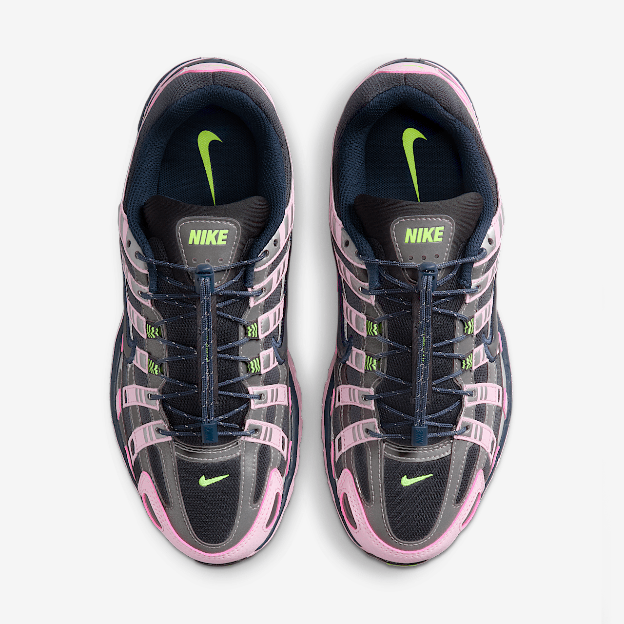 Nike P-6000 sneaker Pink Foam/Armory Navy/Metallic Silver/Anthracite