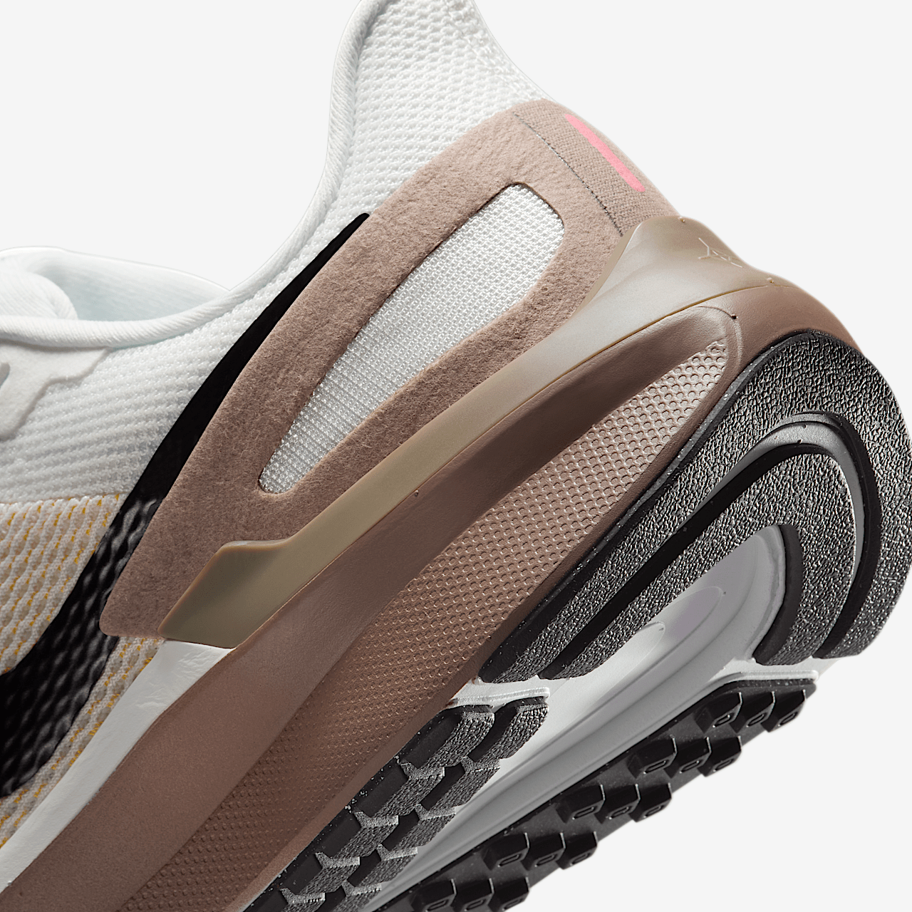 Nike  sneaker Summit White/Mink Brown/Varsity Maize/Zwart