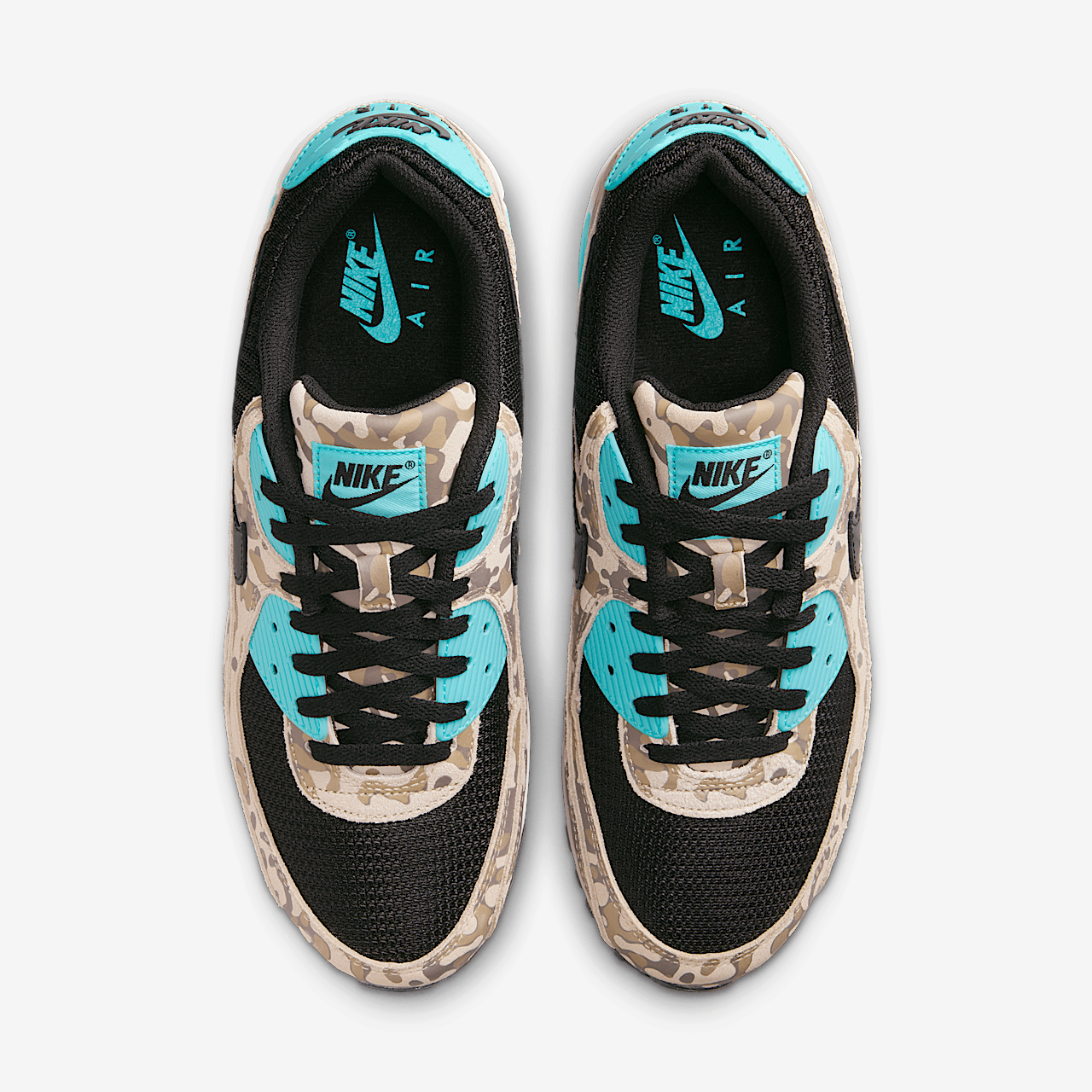 Nike Air Max sneaker Sanddrift/Aurora Green/Khaki/Zwart
