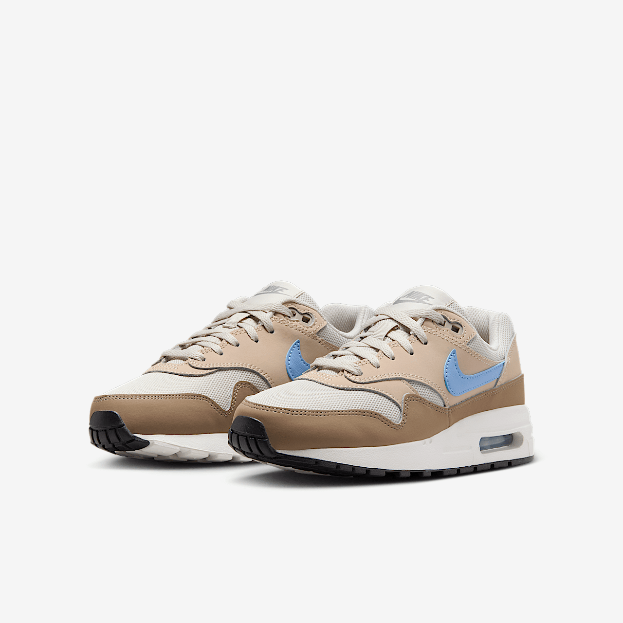 Nike Air Max 1 sneaker Light Bone/Sanddrift/Khaki/Psychic Blue