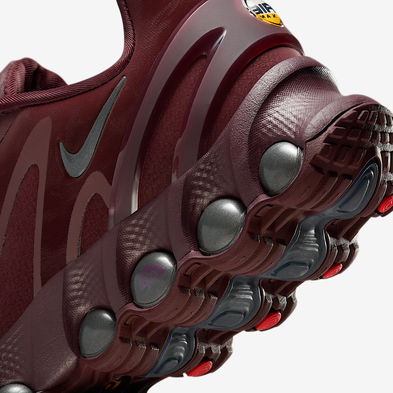Nike Air Max DN sneaker Burgundy Crush/Anthracite/Metallic Dark Grey