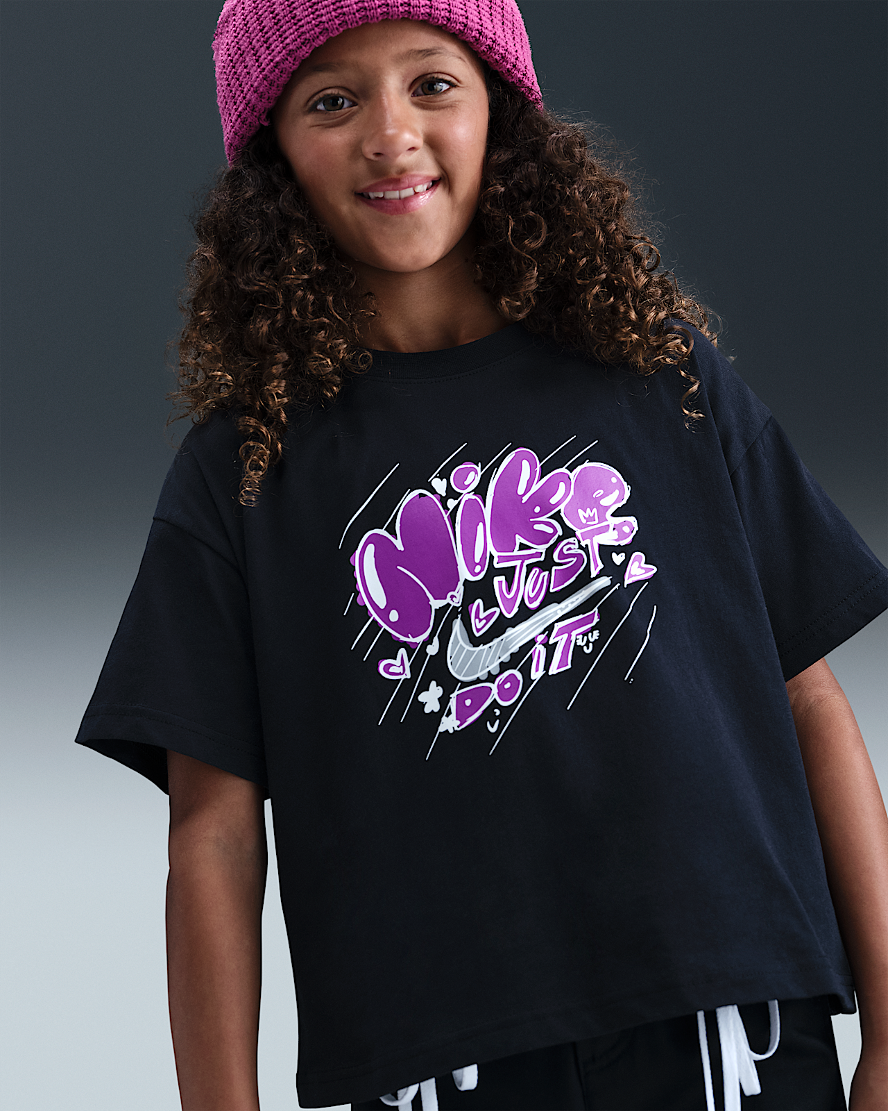 Детская футболка Nike Sportswear Big Kids' (Girls')