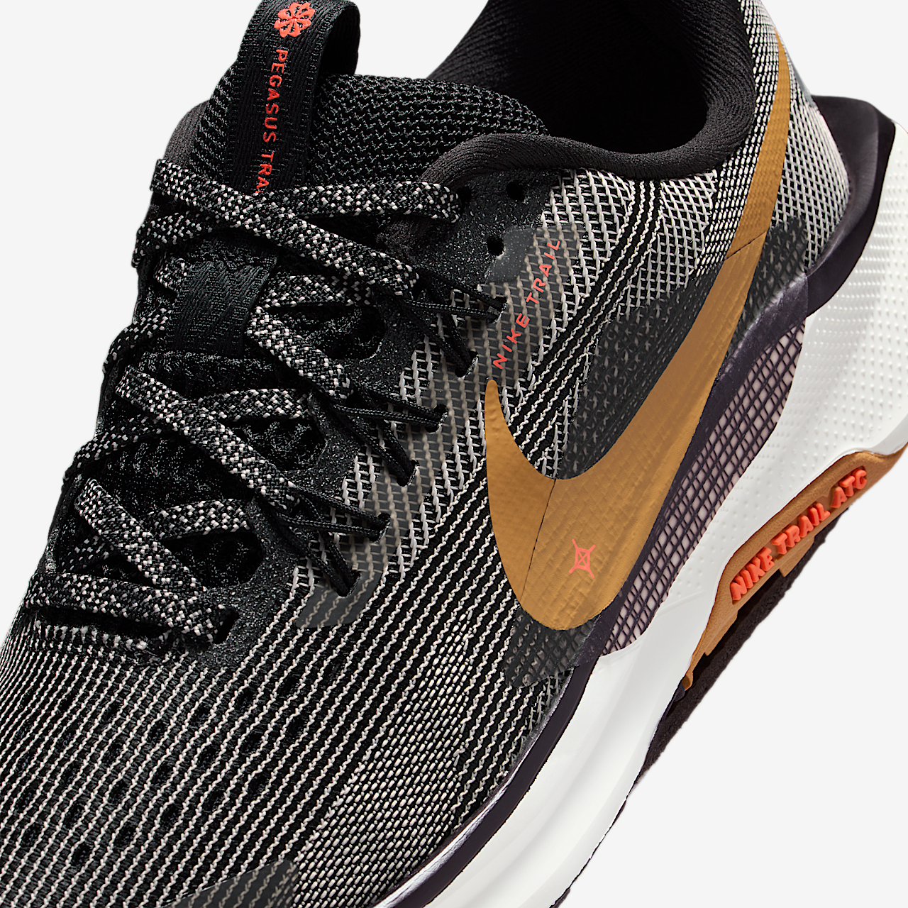 Nike Pegasus sneaker Zwart/Fir/College Grey/Desert Ochre