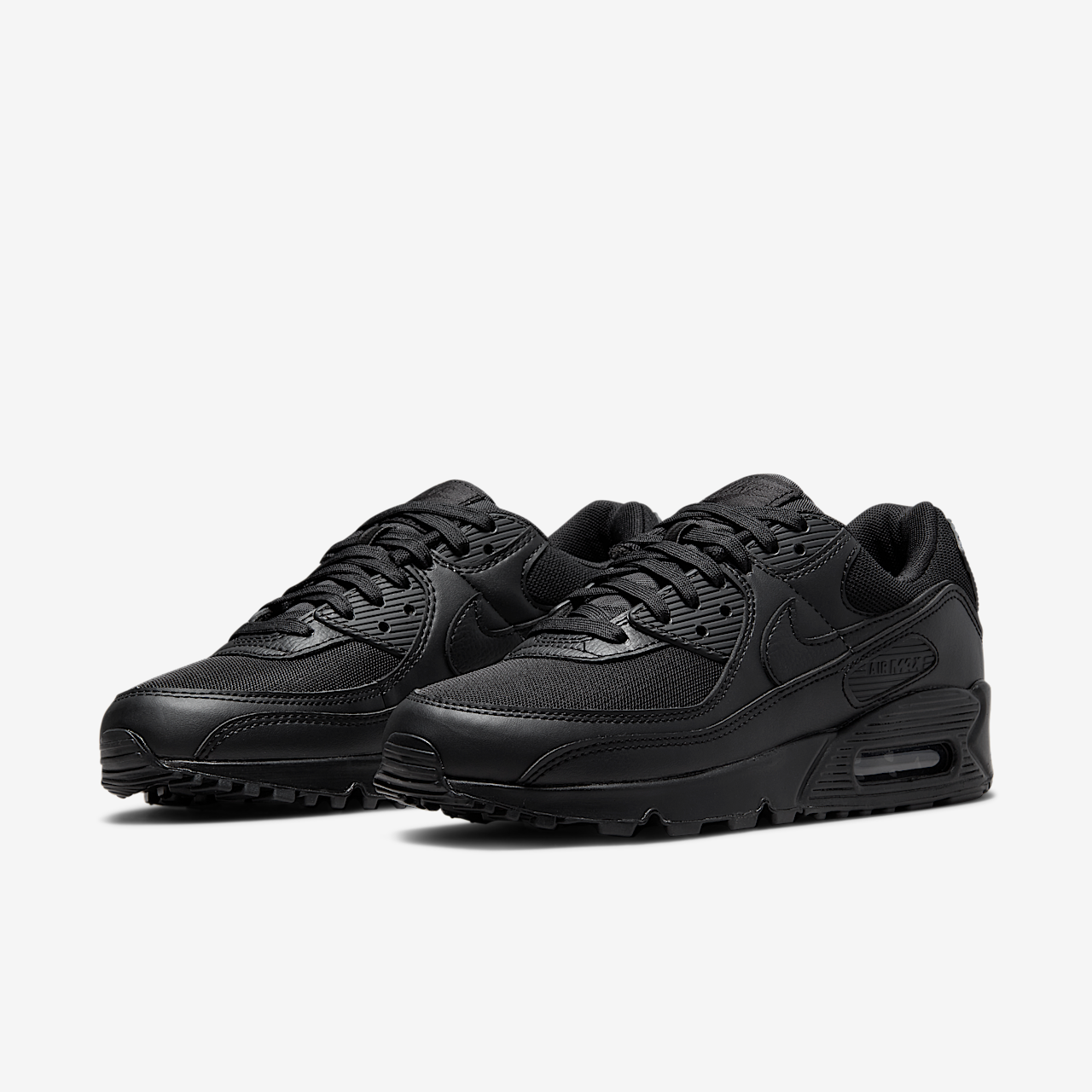 Nike Air max 90 sneaker Zwart/Zwart/Zwart/Zwart