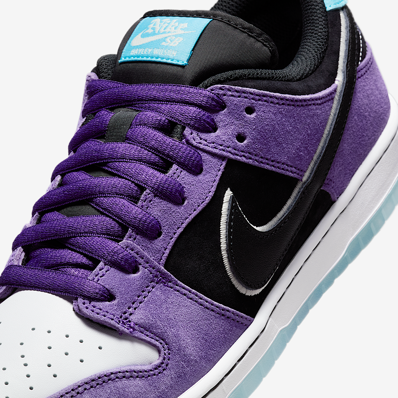 Nike Dunk Low sneaker Court Purple/Wit/Lagoon Pulse/Zwart