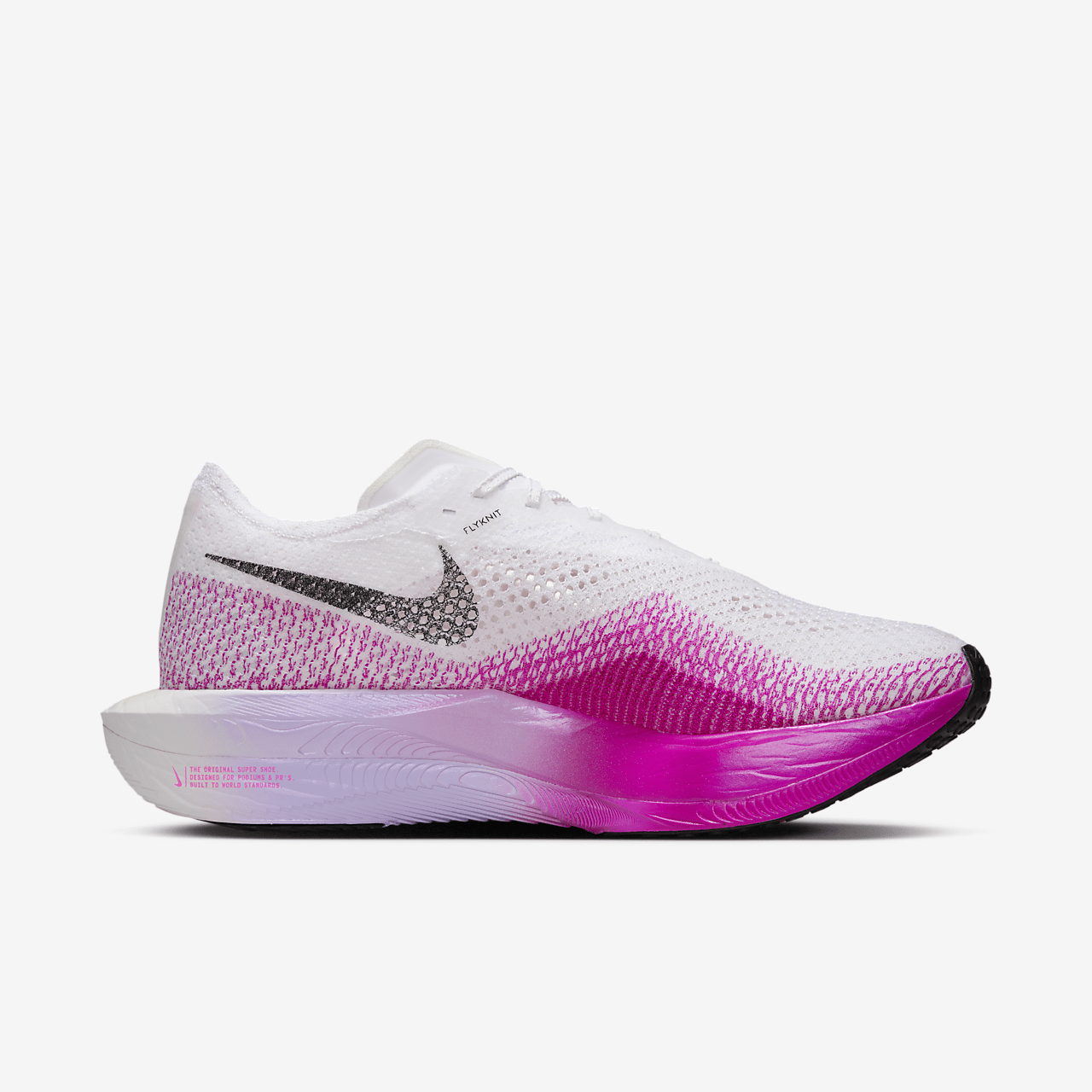 Nike  sneaker Wit/Vivid Purple/Purple Agate/Zwart