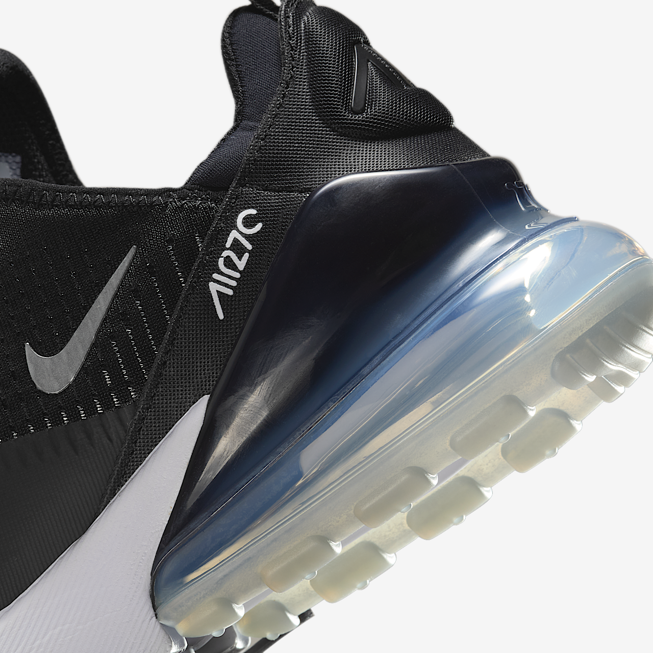 Nike Air Max sneaker Zwart/Wit/Metallic Silver