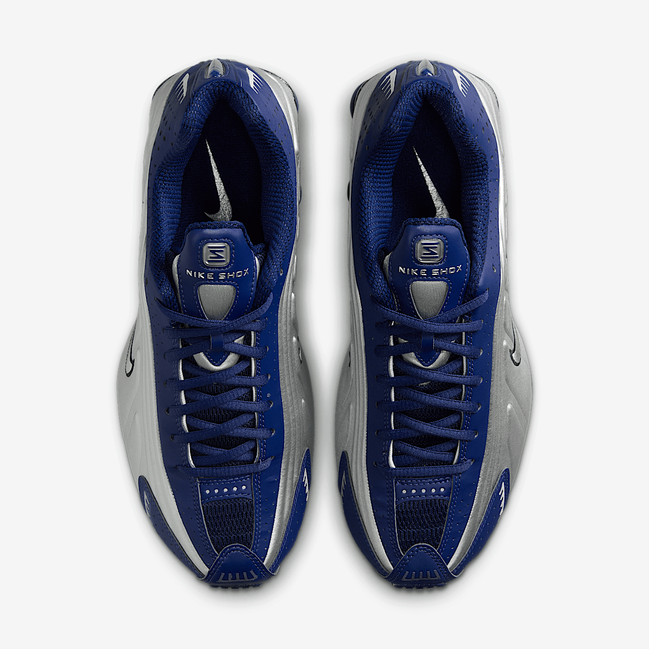 Nike Nike Shox sneaker Blue Void/Zwart/Metallic Silver