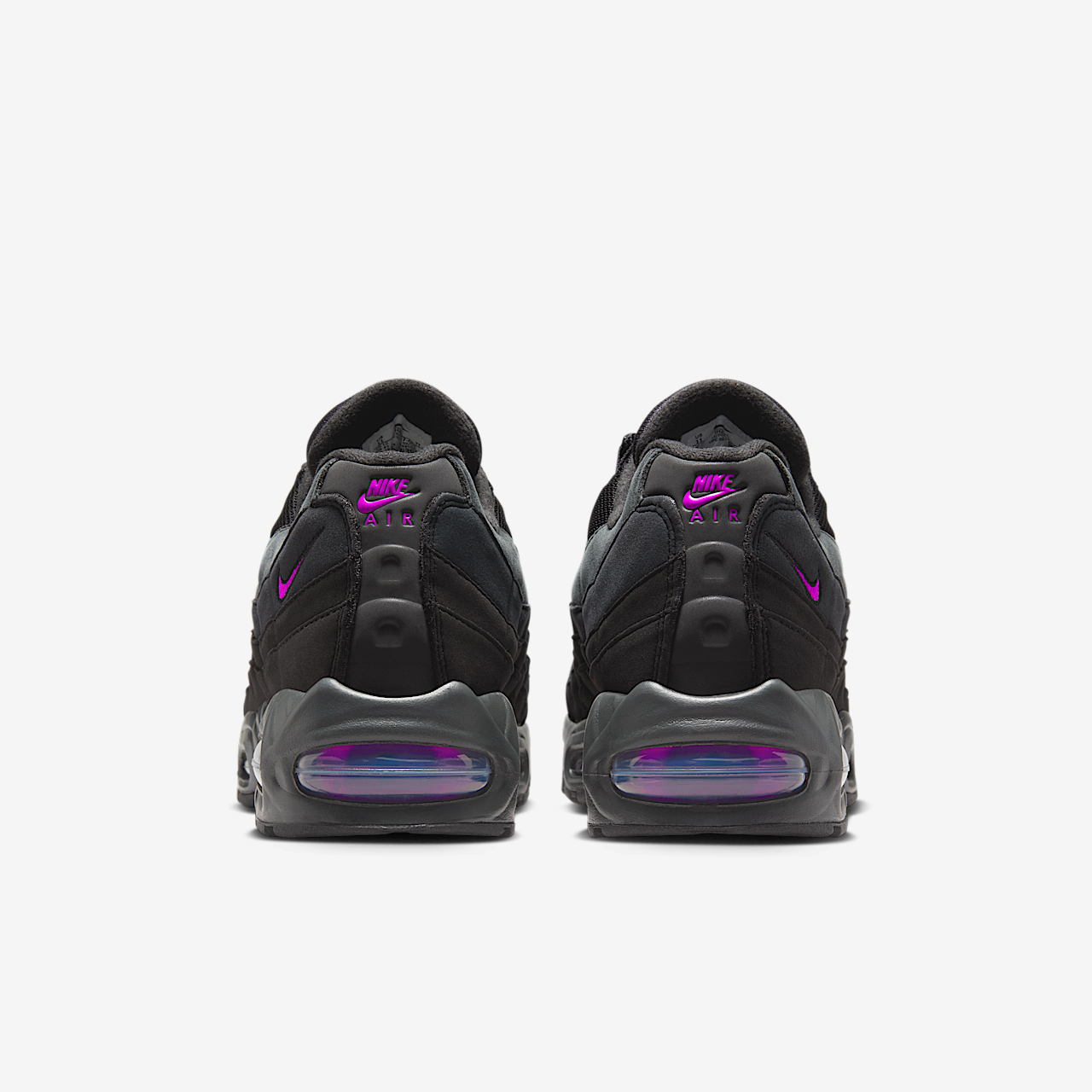 Nike Air Max sneaker Zwart/Off Noir/Smoke Grey/Vivid Purple