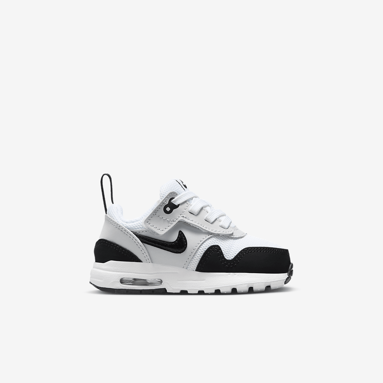 Nike Air Max 1 sneaker Wit/Pure Platinum/Zwart