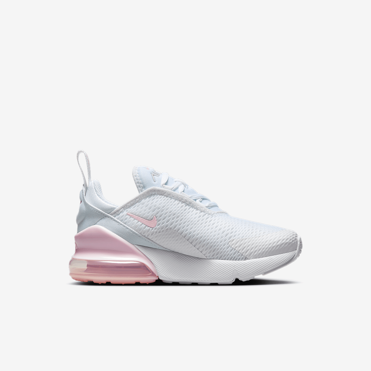 Nike Air max 270 sneaker Wit/Light Smoke Grey/Pink Foam