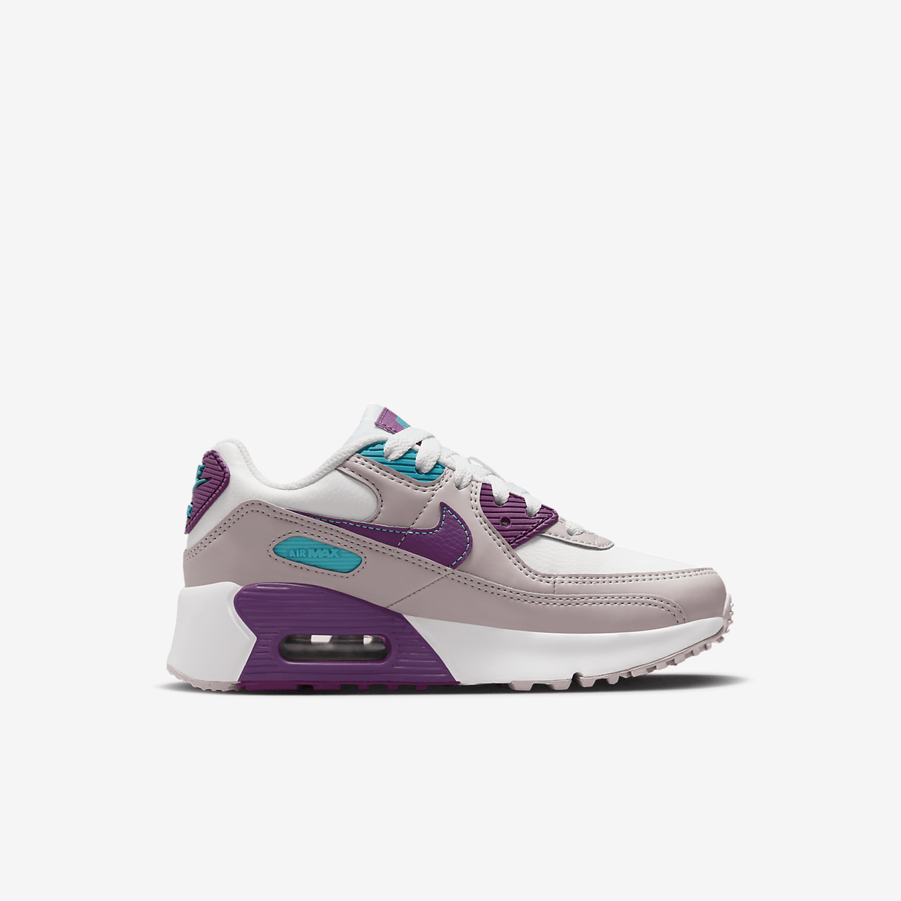 Nike Air max 90 sneaker Summit White/Platinum Violet/Aquamarine/Viotech