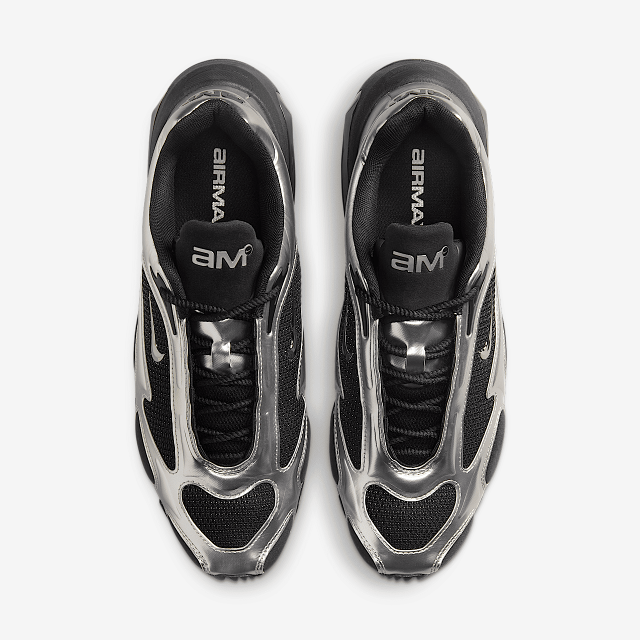 Nike Air Max sneaker Zwart/Metallic Silver