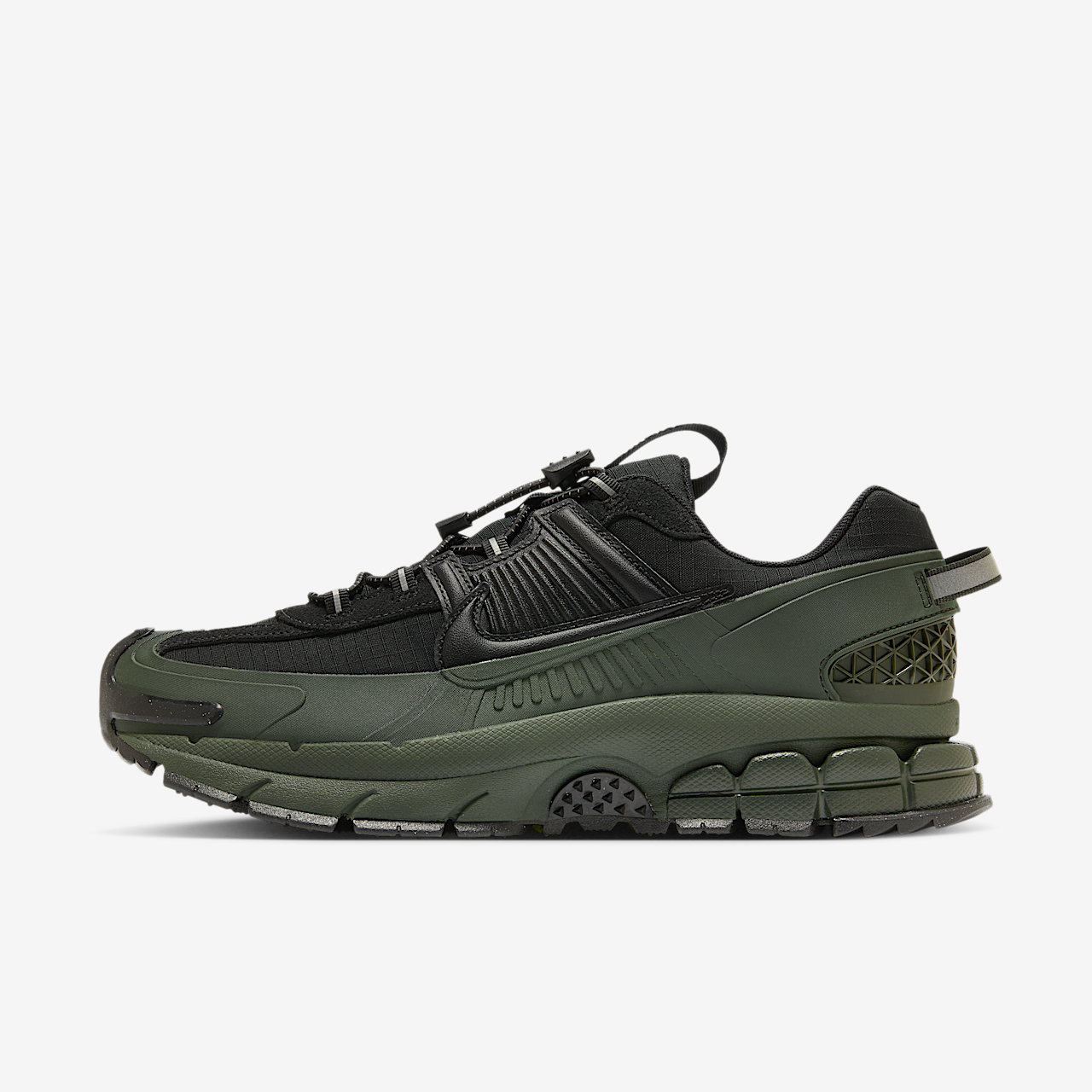 Nike Nike Zoom Vomero Roam sneaker Sequoia/Light Lemon Twist/Zwart