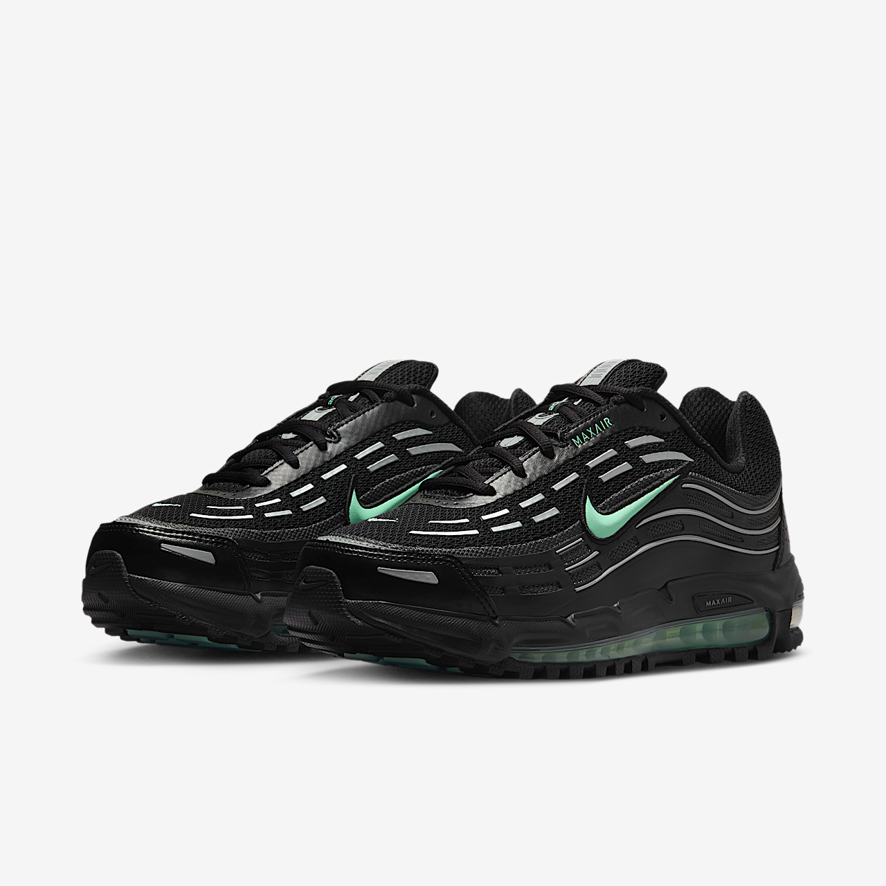 Nike Air Max sneaker Zwart/Metallic Silver/Anthracite/Mint Foam