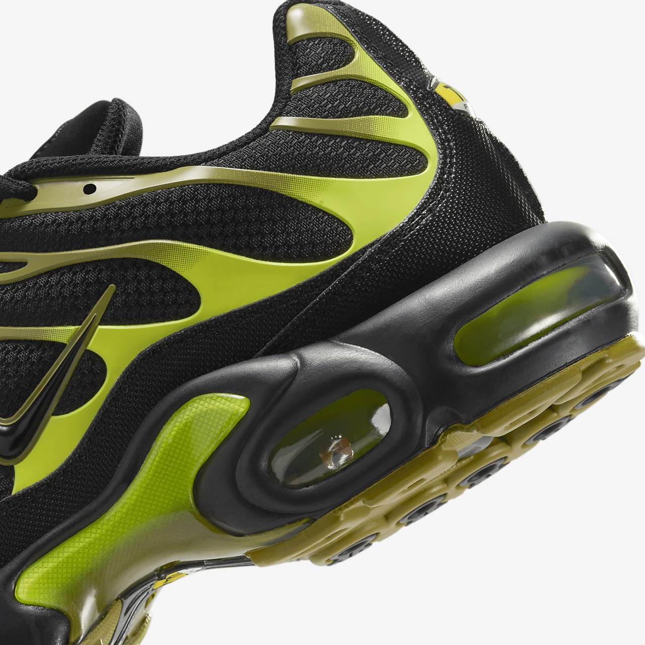 Nike Air Max Plus sneaker Zwart/Cyber/Pacific Moss/Zwart