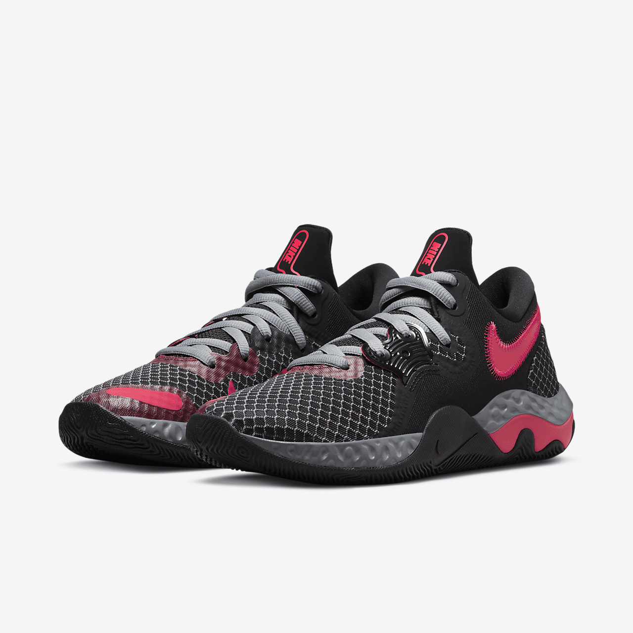 Nike  sneaker Zwart/Pink Prime/Cool Grey/Siren Red