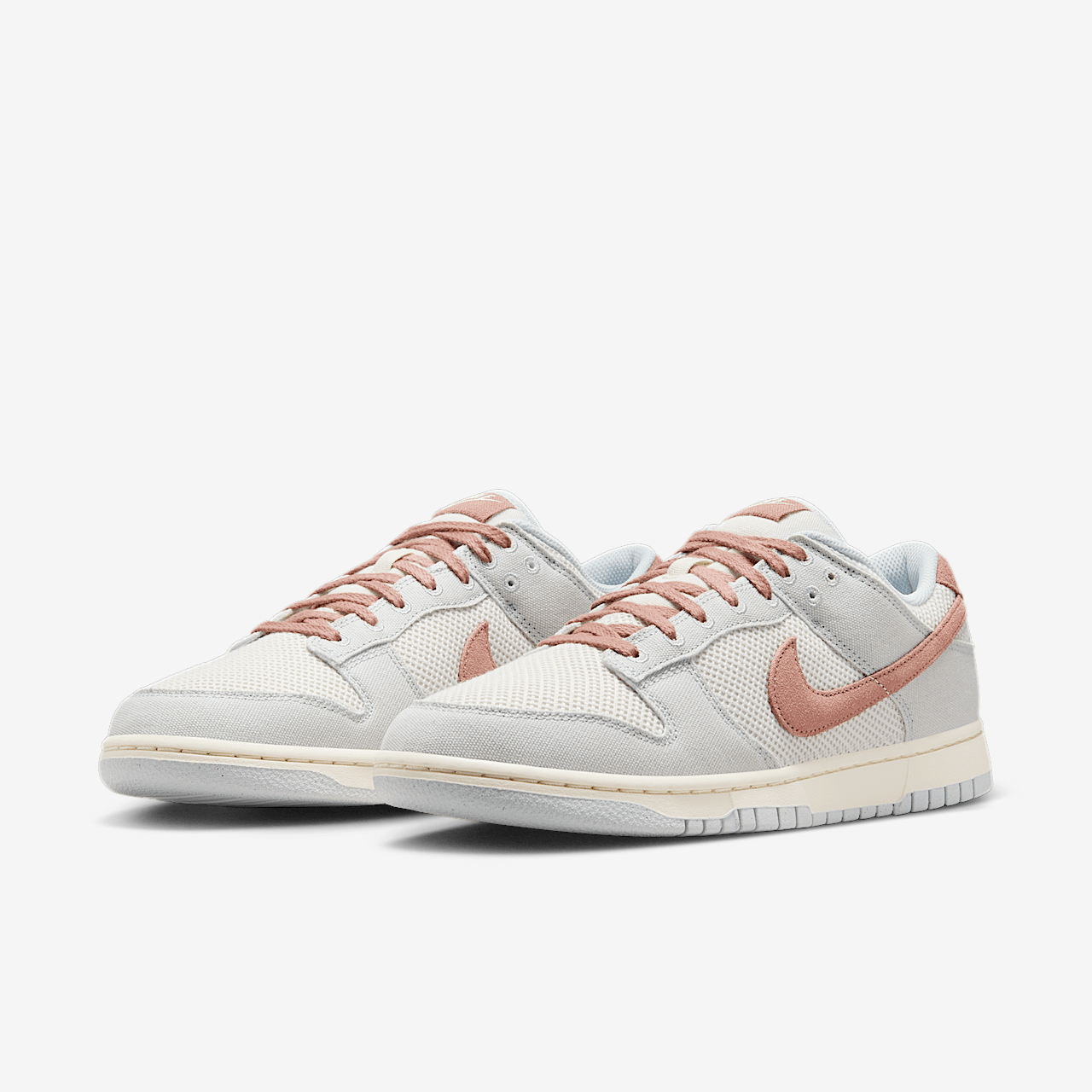 Nike Dunk Low sneaker Pure Platinum/Phantom/Pale Ivory/Fossil Rose