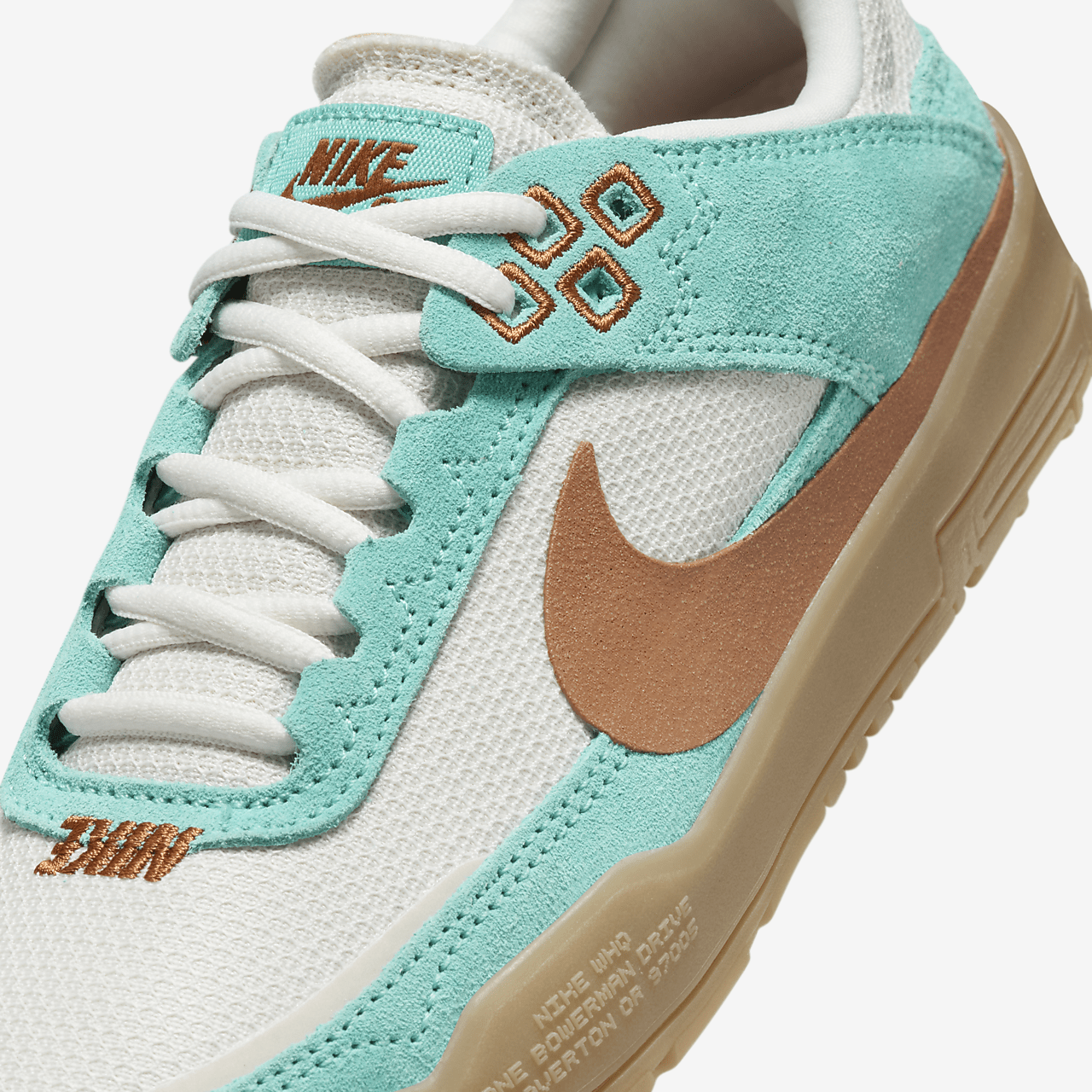 Nike  sneaker Green Frost/Phantom/Gum Light Brown/Dark Russet