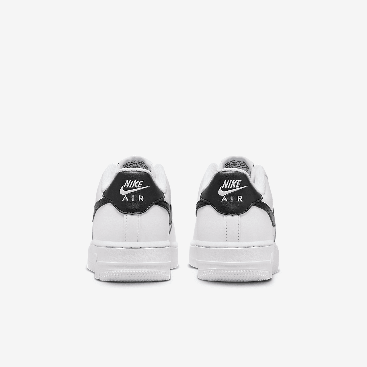 Nike Air Force 1 sneaker Wit/Zwart