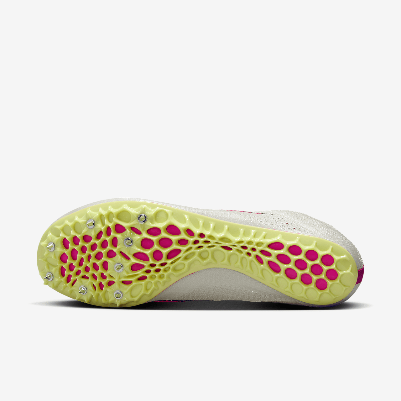 Nike  sneaker Sail/Light Lemon Twist/Zwart/Fierce Pink