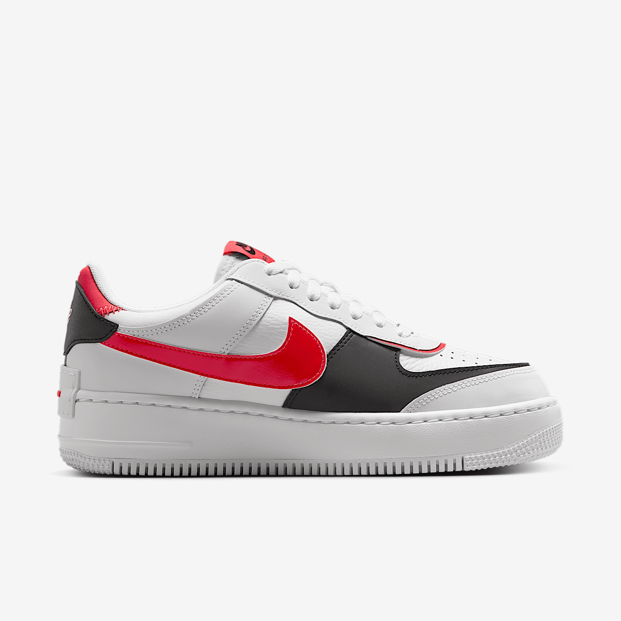 Nike Air Force 1 sneaker Wit/Zwart/Wit/Light Crimson