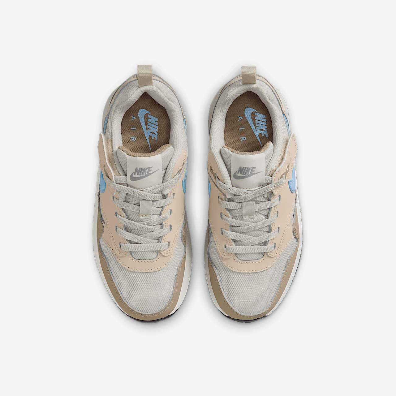 Nike Air Max 1 sneaker Light Bone/Sanddrift/Khaki/Psychic Blue