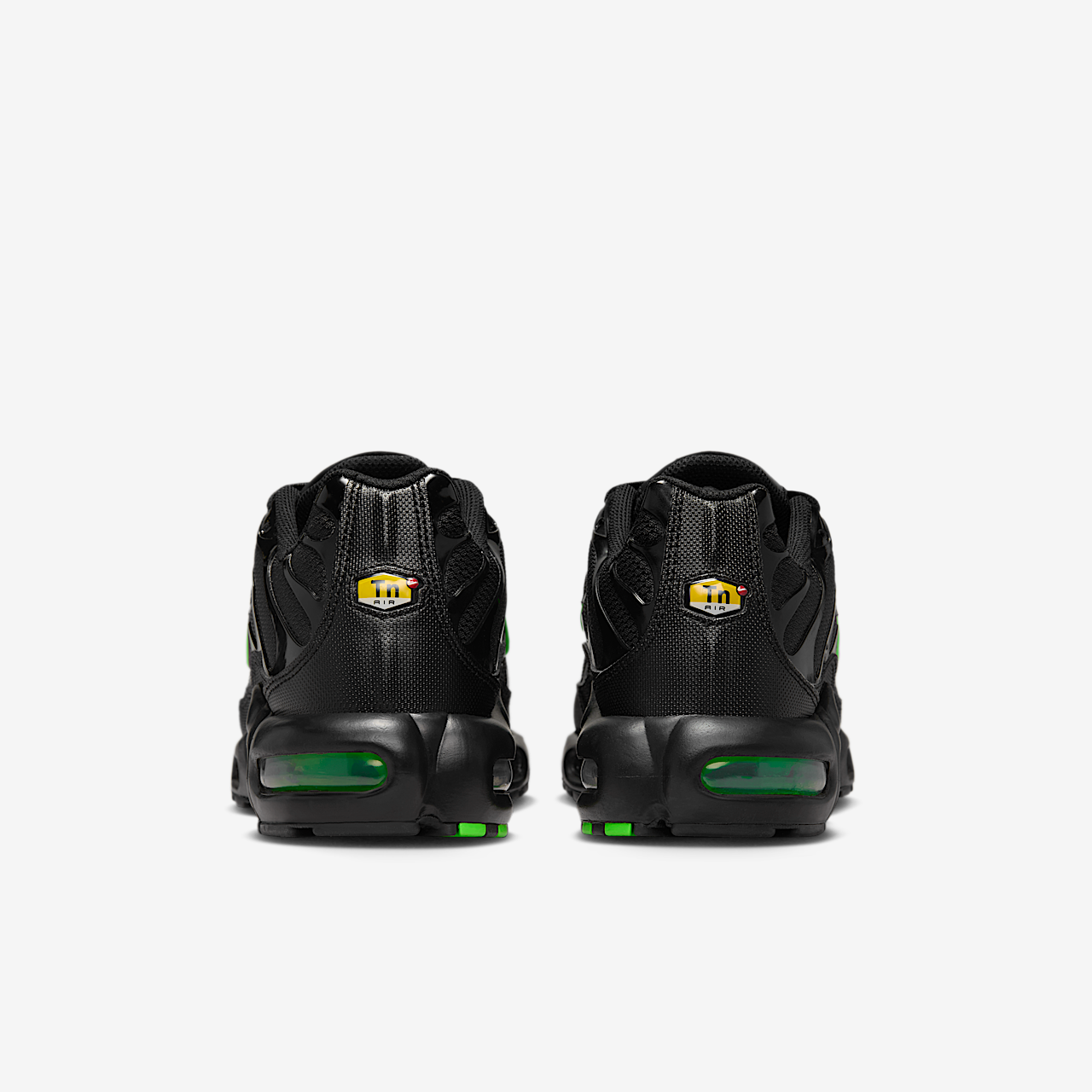 Nike Air Max Plus sneaker Zwart/Zwart/Green Strike