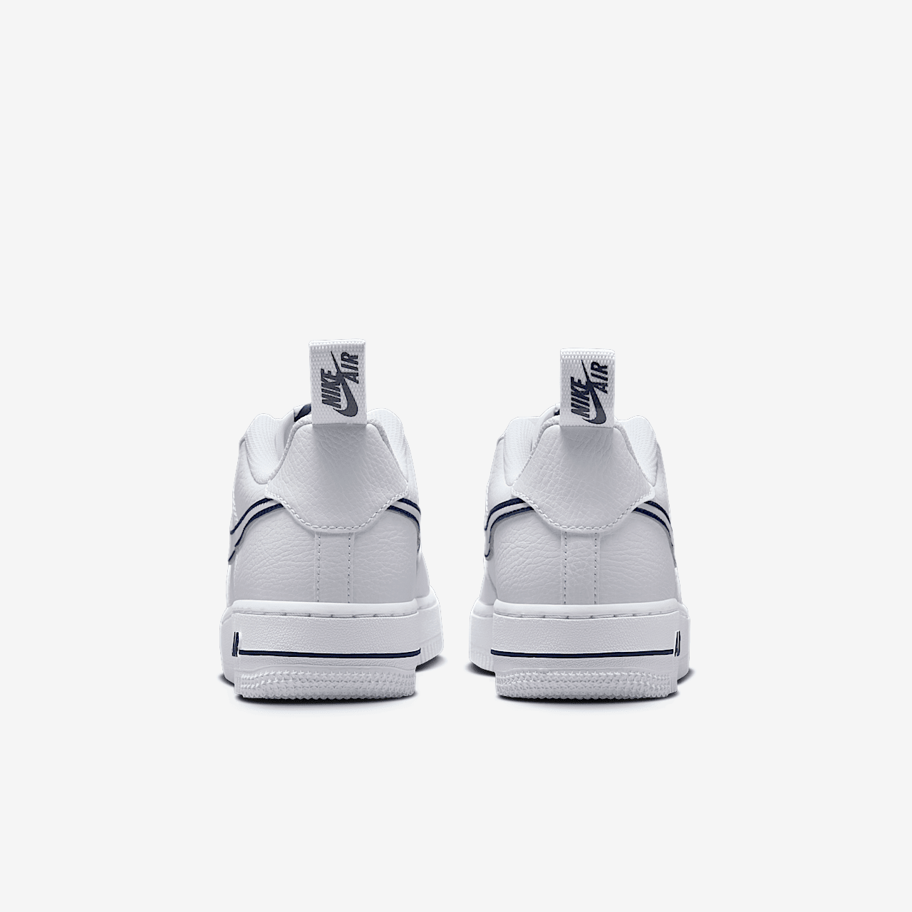 Nike Air Force 1 sneaker Wit/Midnight Navy/Photon Dust