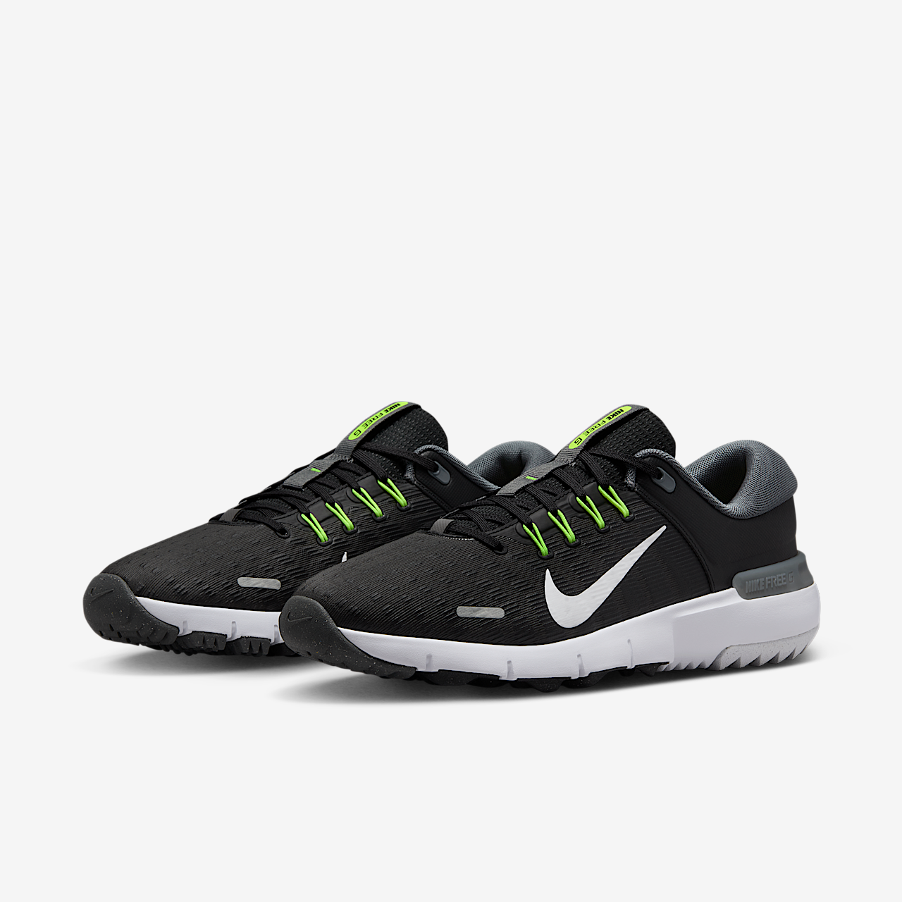 Nike  sneaker Zwart/Iron Grey/Volt/Wit