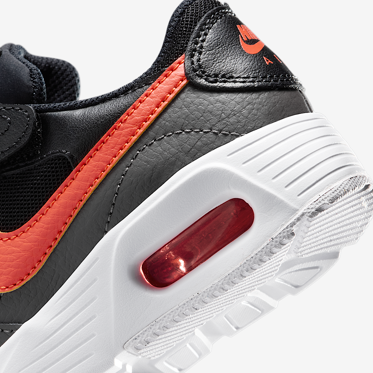 Nike Air Max SC sneaker Zwart/Medium Ash/Team Orange