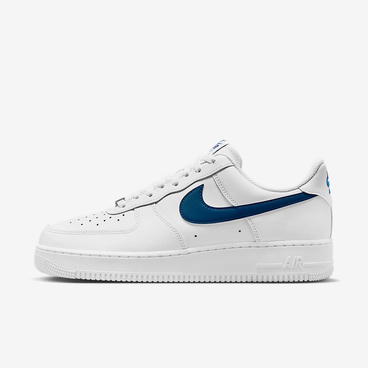 Nike Air Force 1 sneaker Wit/Wit/Court Blue