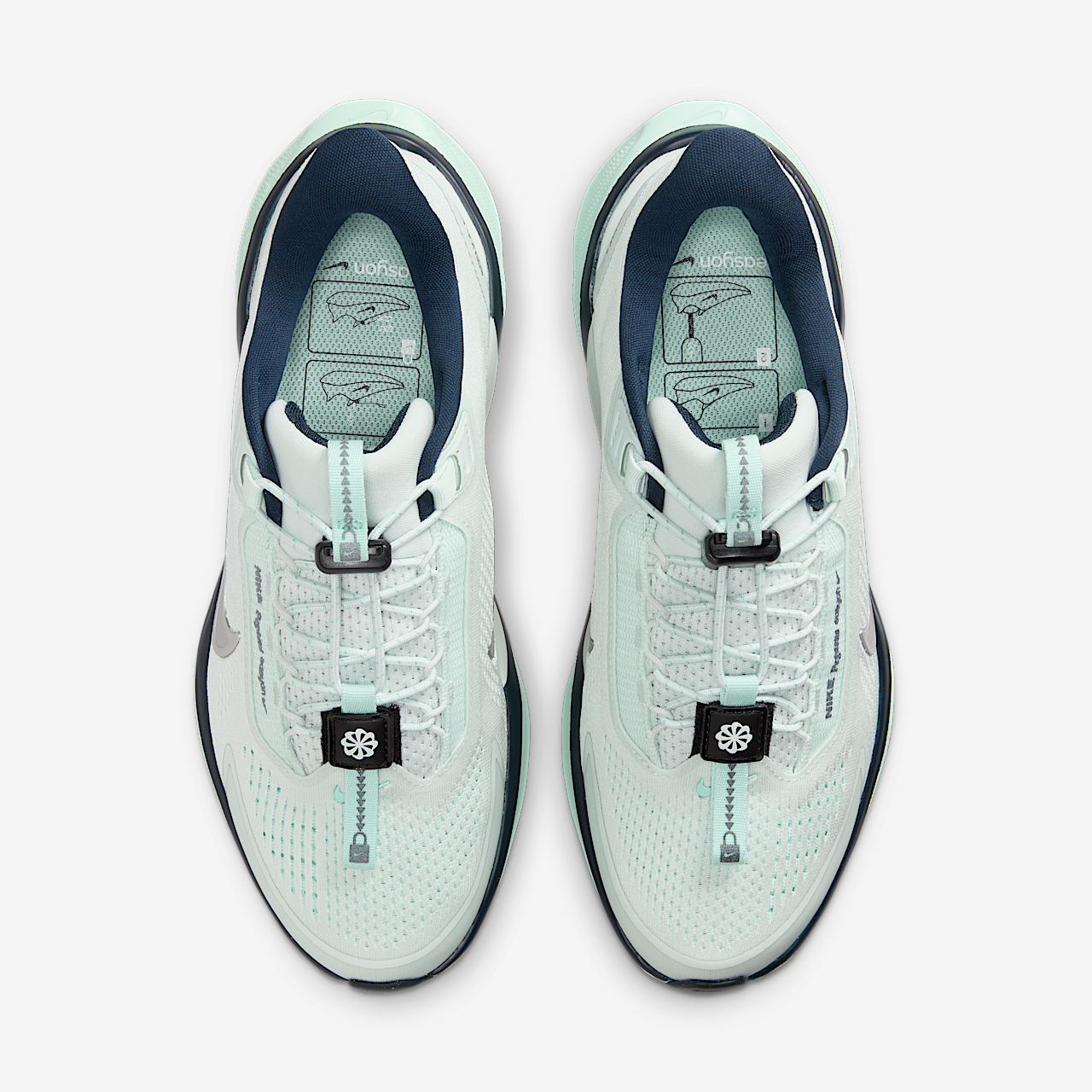 Nike Pegasus sneaker Ghost Aqua/Mint Foam/Armory Navy/Metallic Silver