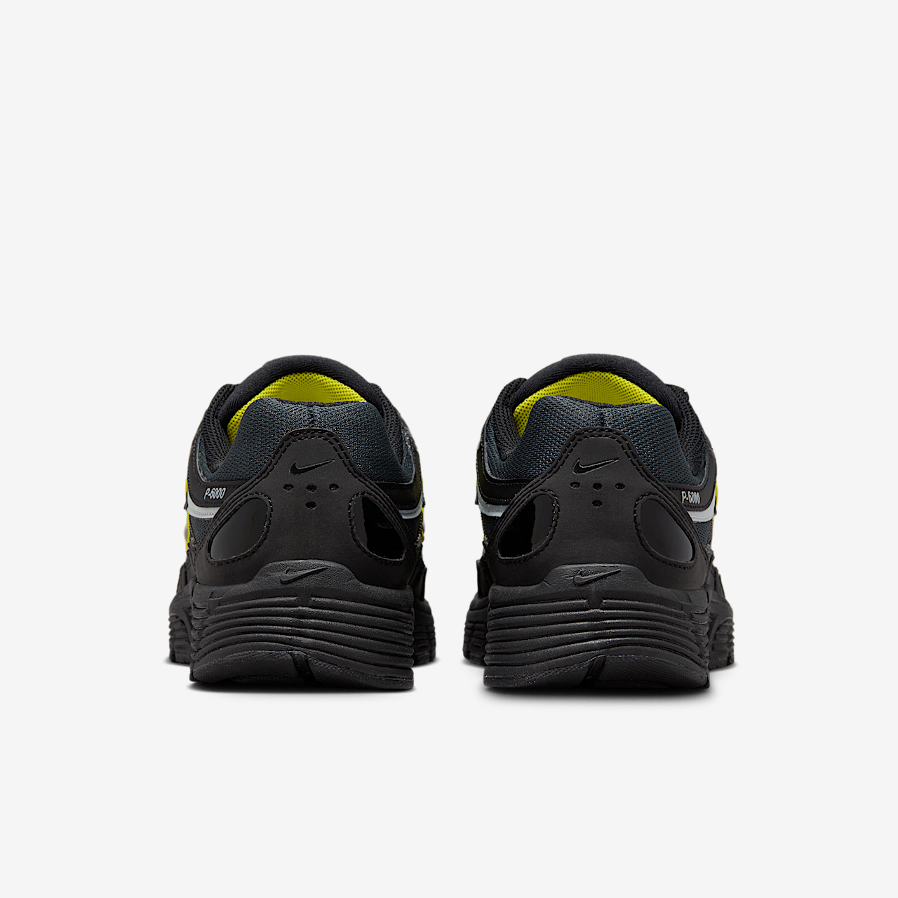 Nike P-6000 sneaker Anthracite/High Voltage/Metallic Silver/Zwart