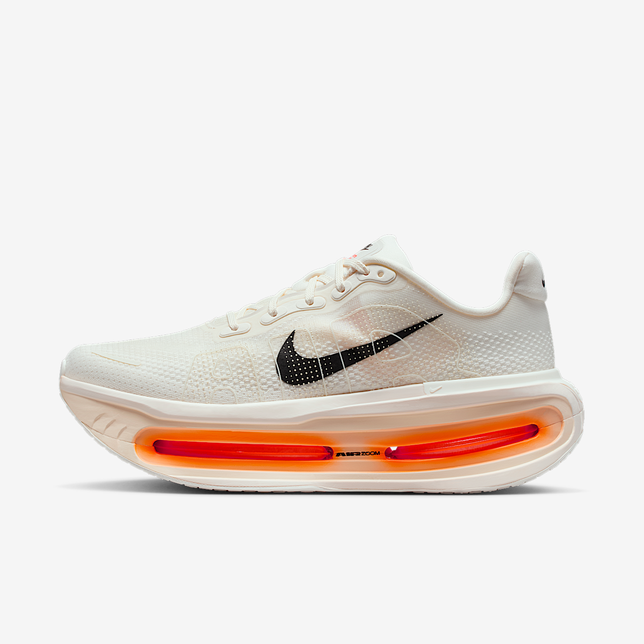 Nike Vomero sneaker Sail/Coconut Milk/Total Orange/Zwart