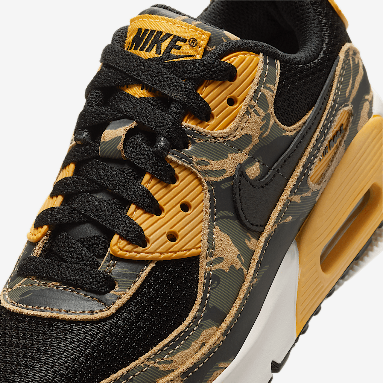 Nike Air Max sneaker Zwart/University Gold/Parachute Beige/Zwart