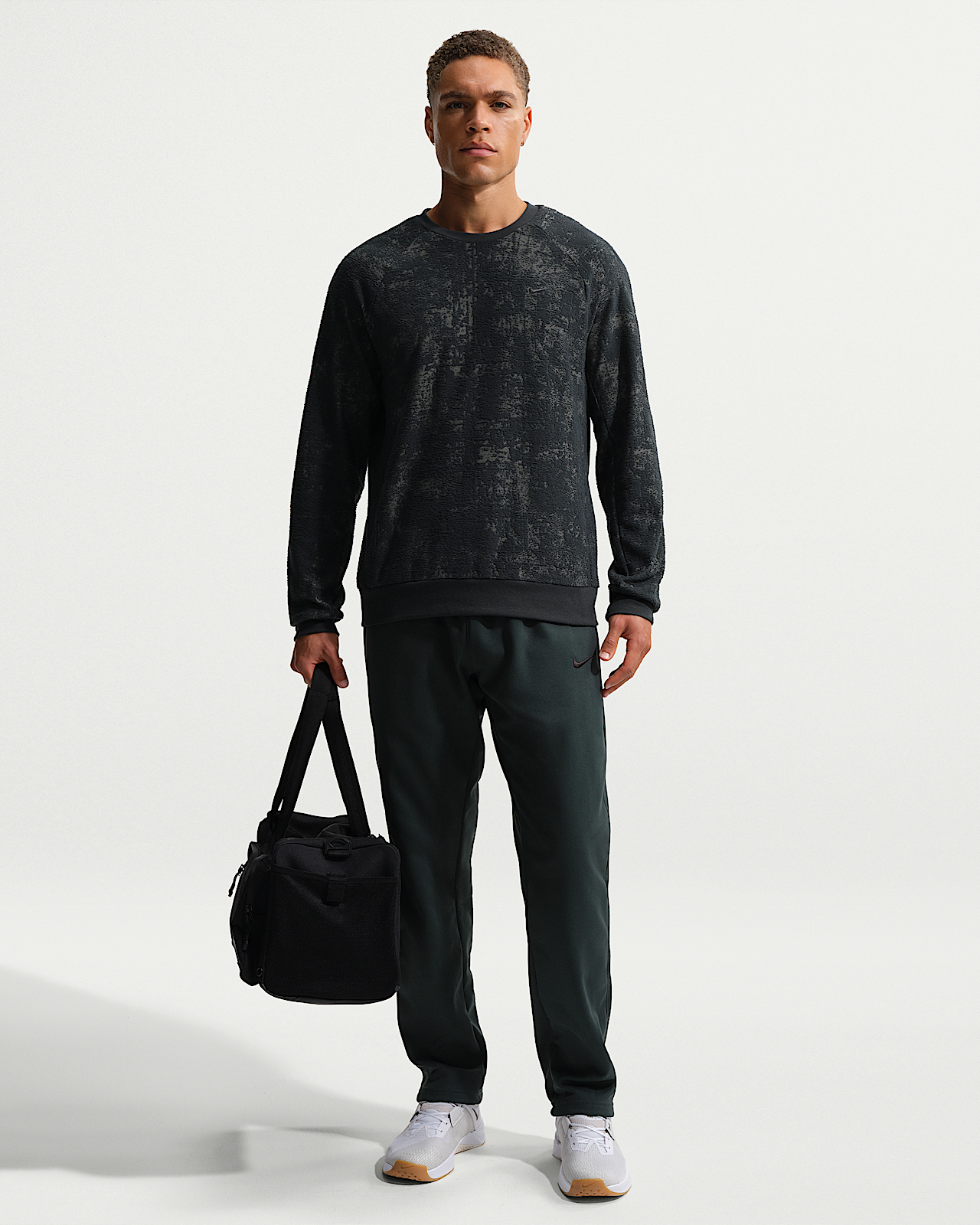 Мужские  Nike Therma Therma-FIT Open Hem Fitness Pants для тренировок