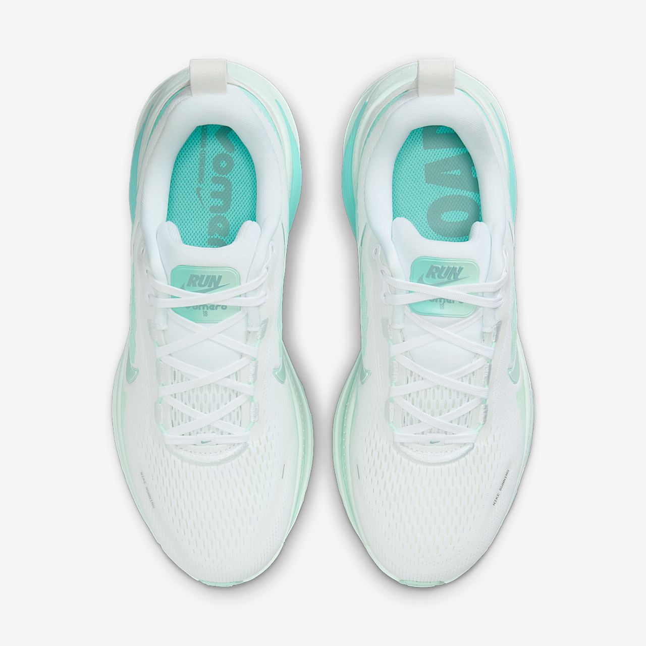 Nike Vomero sneaker Wit/Bleached Turquoise/Mint Foam/Cannon